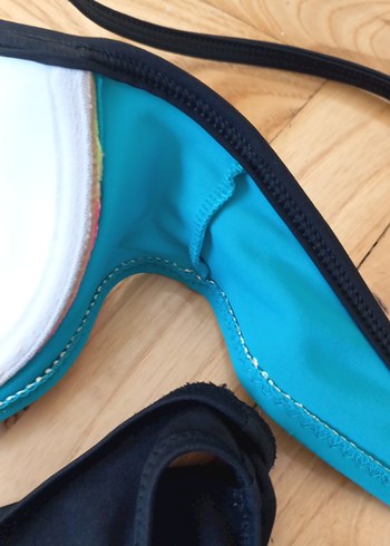 Renkli Strappy Bikini Takımı - Görsel 4