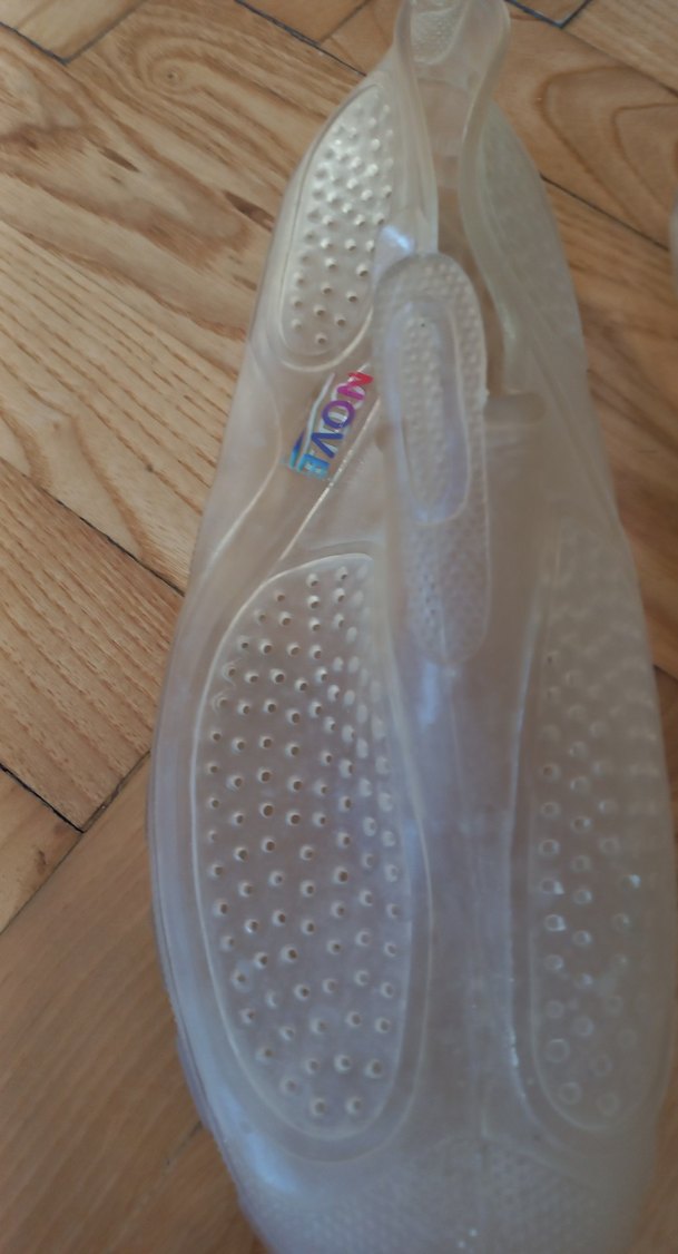 Şeffaf Erkek Plaj Ayakkabısı Beyaz - Görsel 2