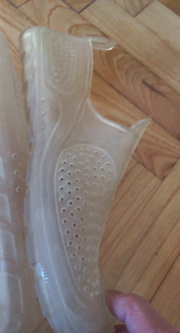 Şeffaf Erkek Plaj Ayakkabısı Beyaz - Görsel 5