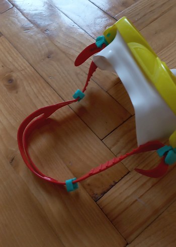 Sarı Elastik Bantlı Renkli Yüzücü Gözlüğü - Görsel 2