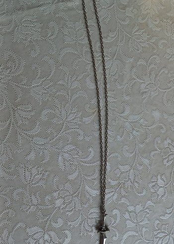 Altın Renk Zincirli Gotik Midi Kolye - Görsel 2