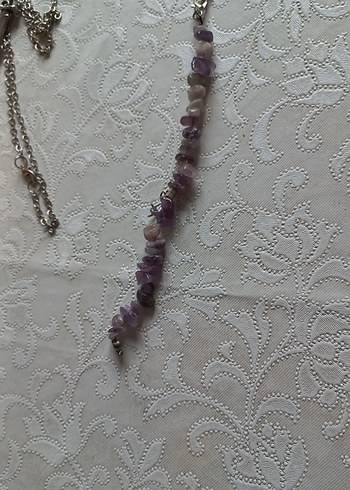 Altın Renk Zincirli Gotik Midi Kolye - Görsel 5