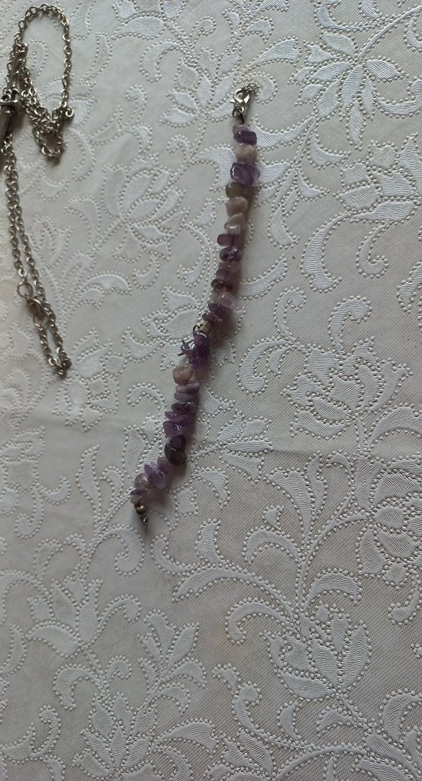 Altın Renk Zincirli Gotik Midi Kolye - Görsel 5