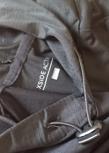 Siyah Kapüşonlu V Yaka Erkek Tişört - Görsel 4