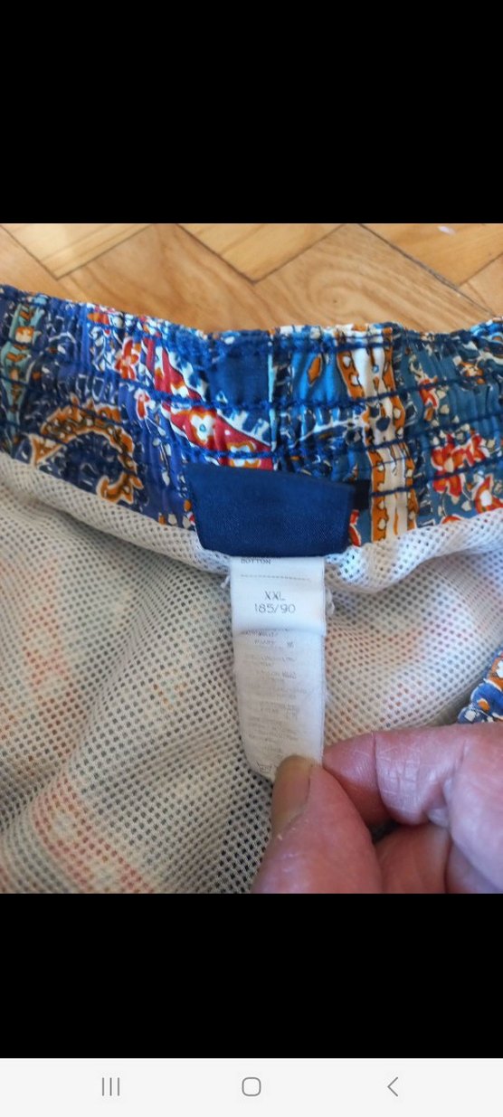 Renkli Bohem Tarzı Kemerli Erkek Şort - Görsel 4