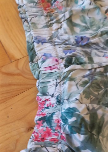 Bohem Çok Renkli Mini kumaş şort - Görsel 6