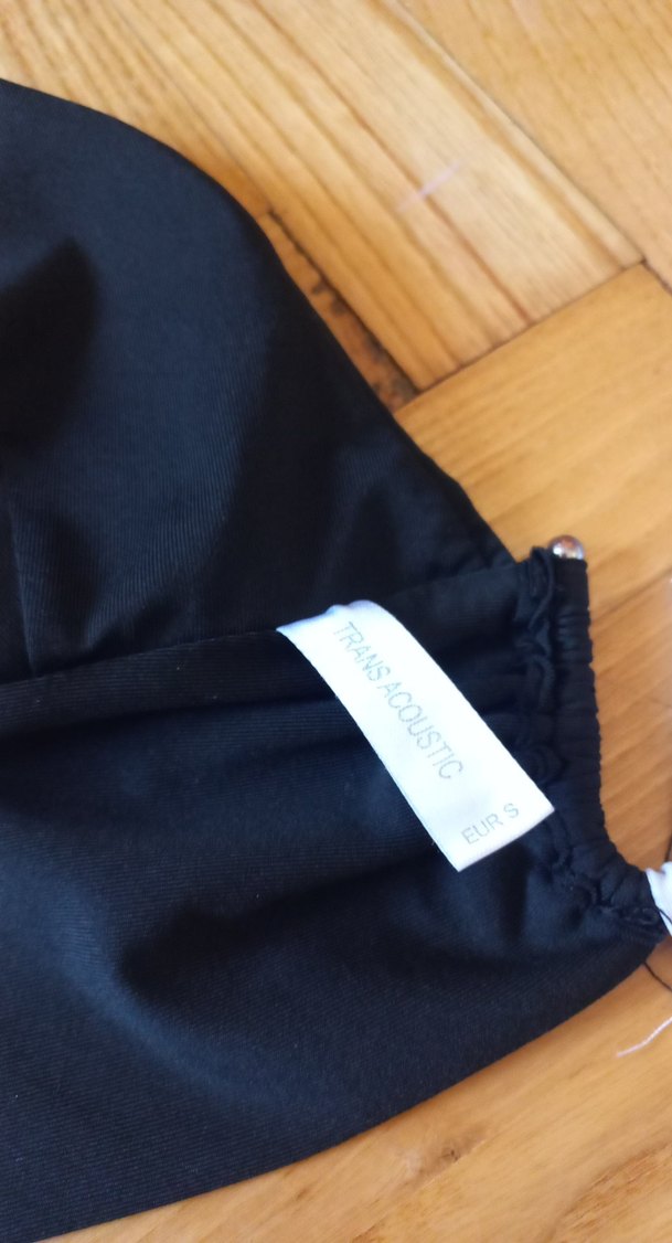 Beyaz Siyah Drapeli Strappy Monokini - Görsel 4