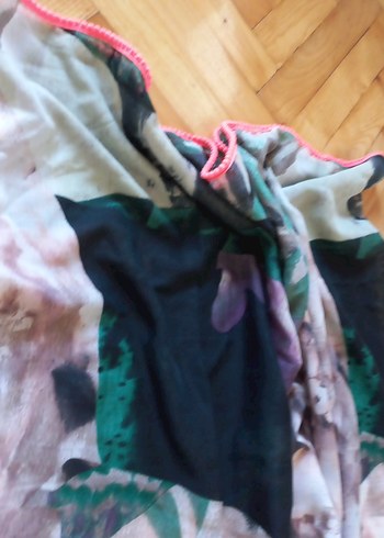 Bohem Tarz Çok Renkli Kadın pareo - Görsel 2