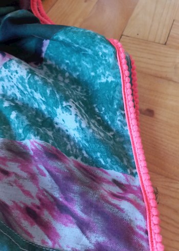 Bohem Tarz Çok Renkli Kadın pareo - Görsel 3