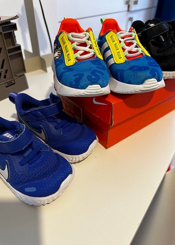 Nike 22 numara bebek ayakkabıları