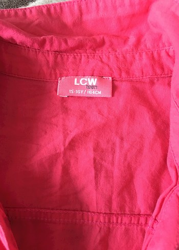 Pembe Keten Çocuk Gömlek - Görsel 3