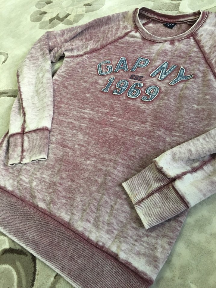 Pembe Uzun Kollu Kadın Sweatshirt - Görsel 5