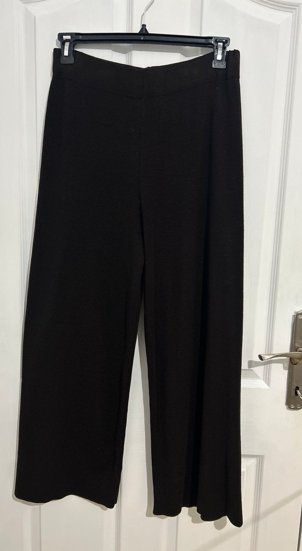 Kadın Acı Kahve Triko pantolon - Görsel 2