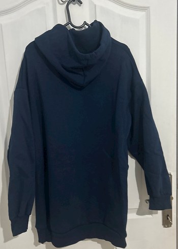 Kadın Lacivert Yarım Fermuarlı Sweatshirt - Görsel 4