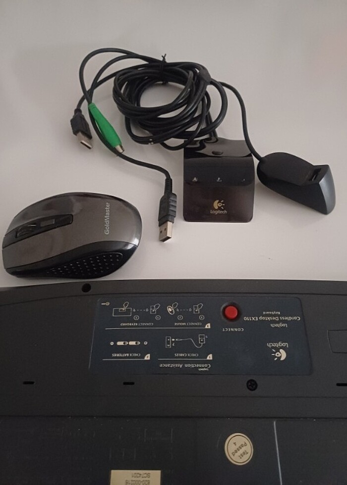 Logitech kablosuz klavye takımı - Görsel 3