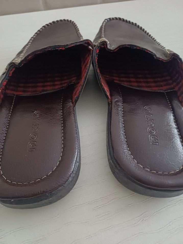 Kahverengi Erkek Ev Terliği 44 - Görsel 3