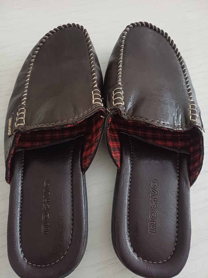 Kahverengi Erkek Ev Terliği 44 - Görsel 2