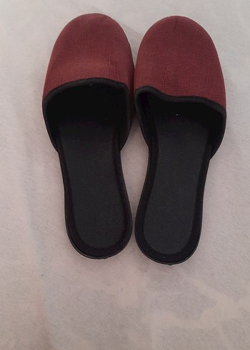 Bordo Kadın Stiletto Terlik