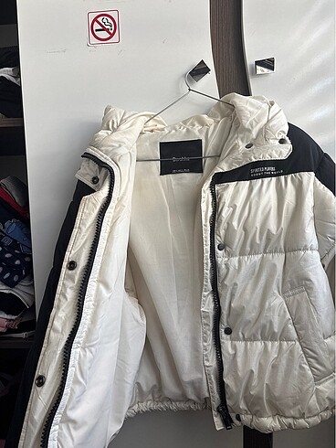 s Beden bershka beyaz mont
