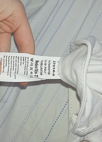 27 Beden beyaz Renk Kot Pantolon