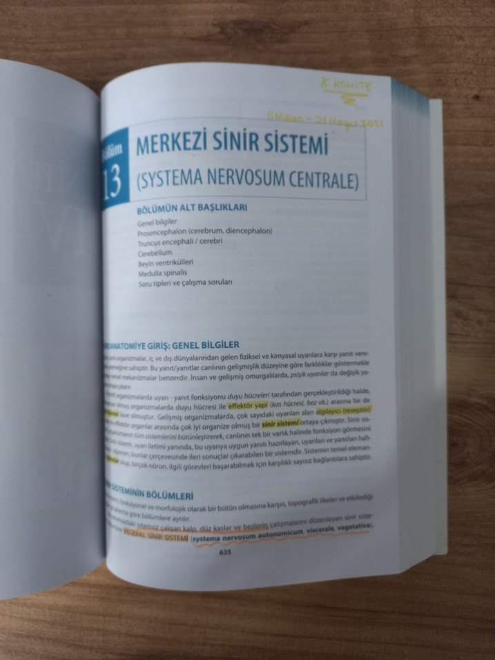 Resimli Sistematik Anatomi - Prof. Dr. Mehmet Yıldırım - Görsel 3