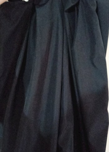 Siyah güneşlik/fon perdesi en 110 cm boy 230 cm - Görsel 2