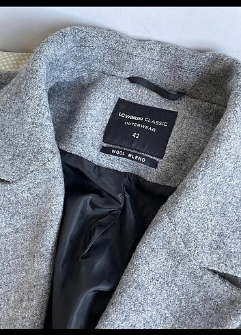 xl Beden gri Renk Lc Waikiki Gri kaban
