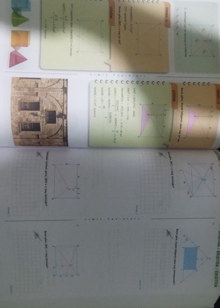 Tyt-Ayt geometri soru Bankası LİMİT YAYINLARI - Görsel 2