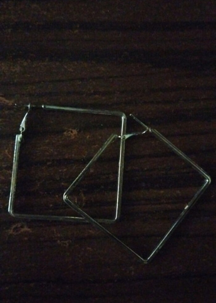 Gümüş küpe - Görsel 2