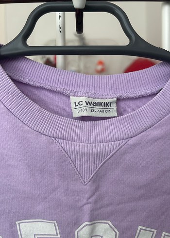 Kız Çocuk Lila  Pamuklu Tişört - Görsel 2