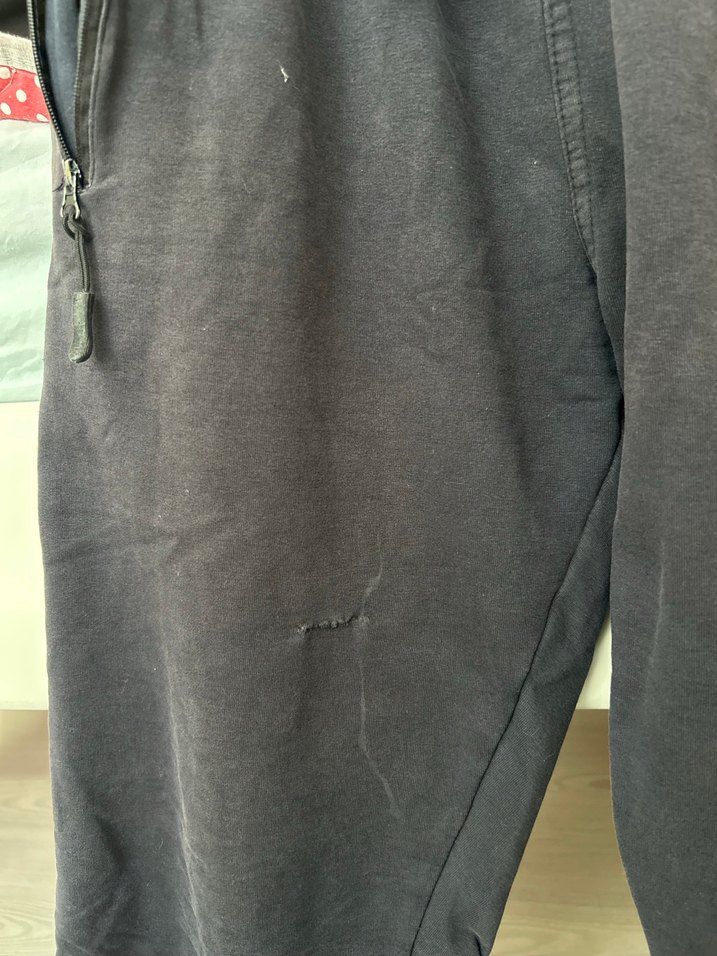 Gri Adidas Fermuarlı Erkek çocuk Eşofman Altı - Görsel 3