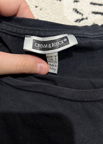 Siyah Baskılı Uzun Kollu Hamile Tişört - Görsel 2