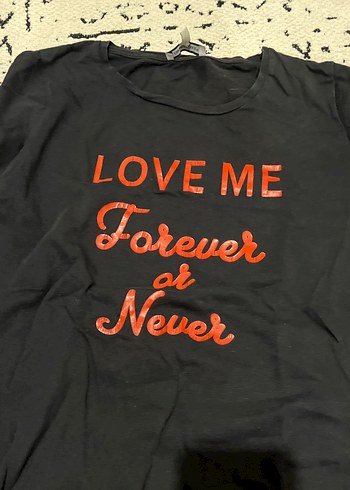 Siyah Baskılı Uzun Kollu Hamile Tişört - Görsel 3