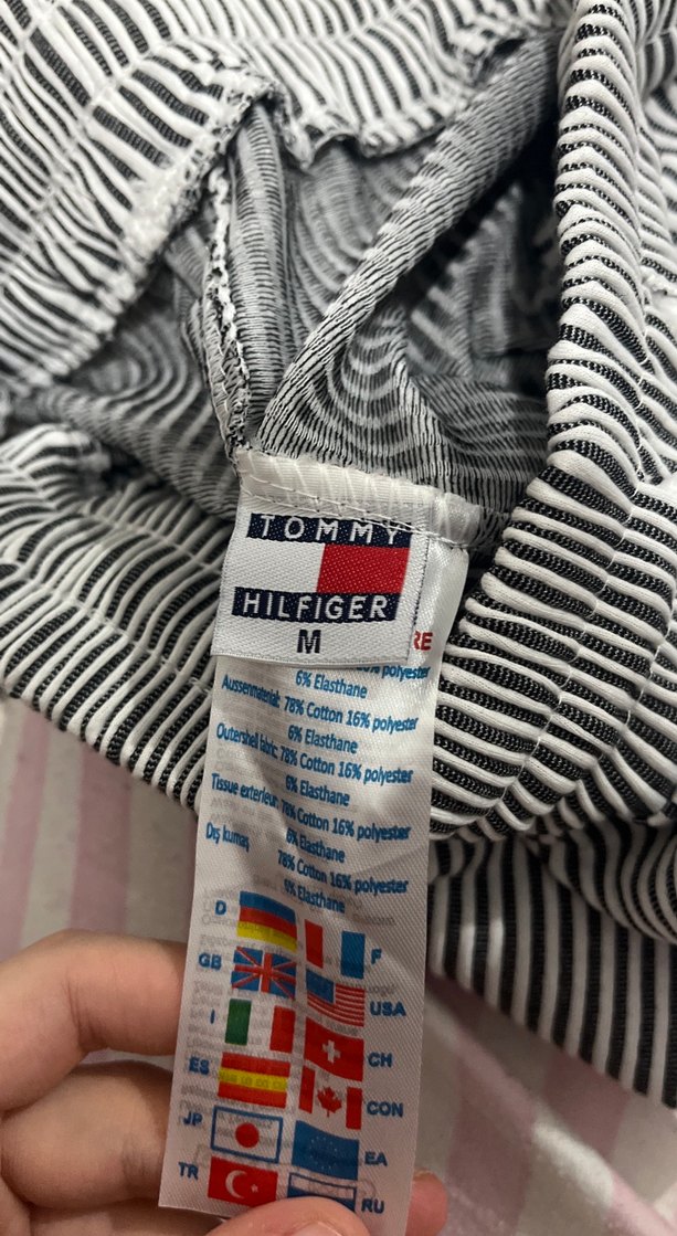 Erkek Beyaz Siyah Çizgili pazarlık olur - Görsel 4