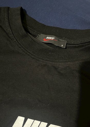 Erkek Siyah Baskılı Nike tişört - Görsel 6