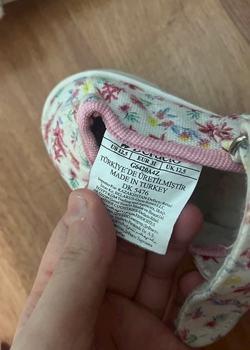 Pembe Çiçekli Kız Çocuk Sandaletleri - Görsel 5