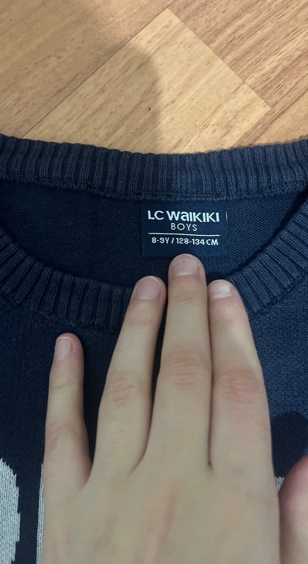 Erkek Çocuk Baskılı Triko Sweatshirt - Görsel 2