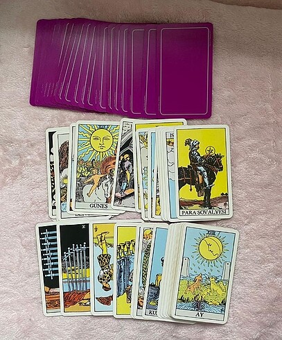  classic rider waite tarot ve kitapçık