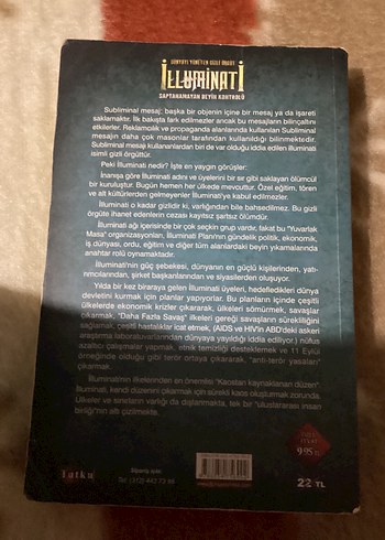  Dünyayı Yöneten Gizli Örgüt İlluminati Kitabı