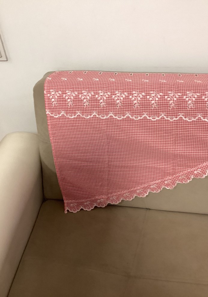 Nakışlı bistro perde - Görsel 2