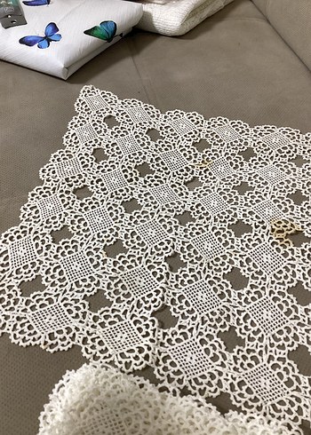 El Yapımı Dantel Servis Takımı - Görsel 3