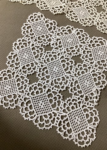 El Yapımı Dantel Servis Takımı - Görsel 2