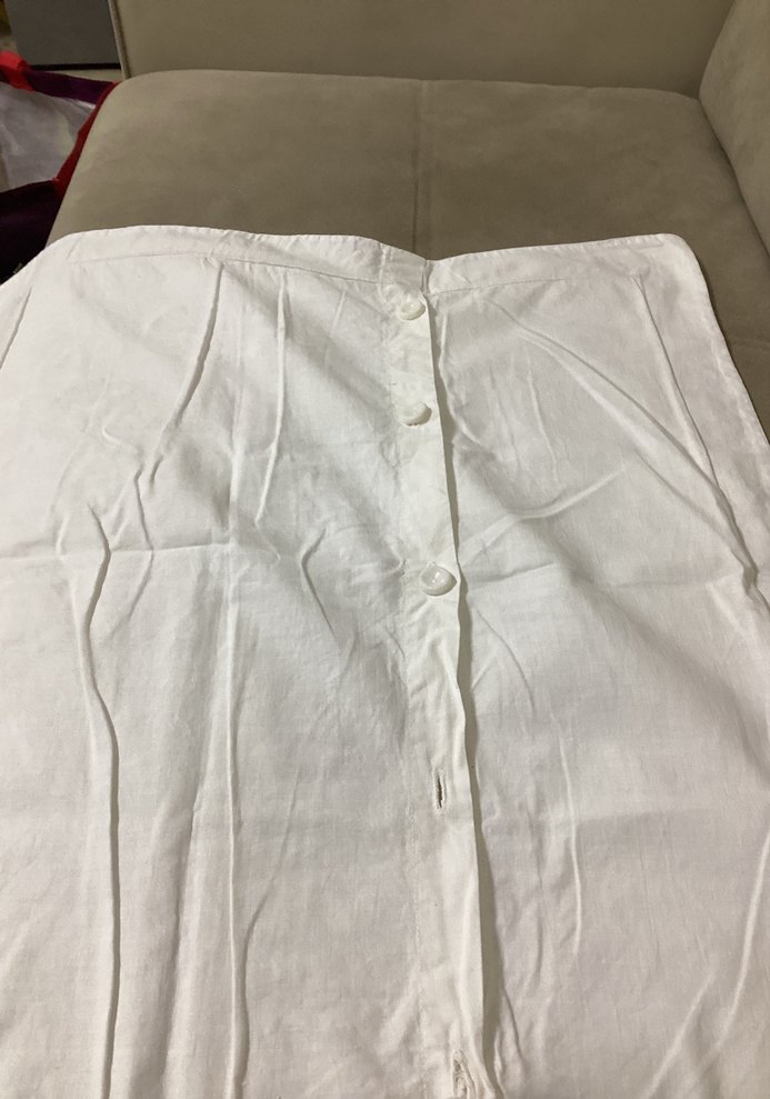 Geleneksel İşlemeli Beyaz kırlent - Görsel 5