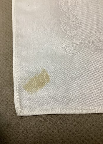 Nakışlı Beyaz Masa Örtüsü - Görsel 3