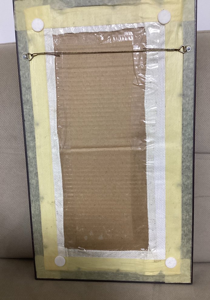 Çerçeveli Doğa Manzaralı Çok Renkli goblen tablo - Görsel 3