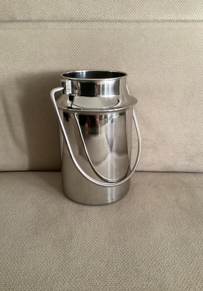 Paslanmaz Çelik Süt Saklama Kabı - Görsel 2