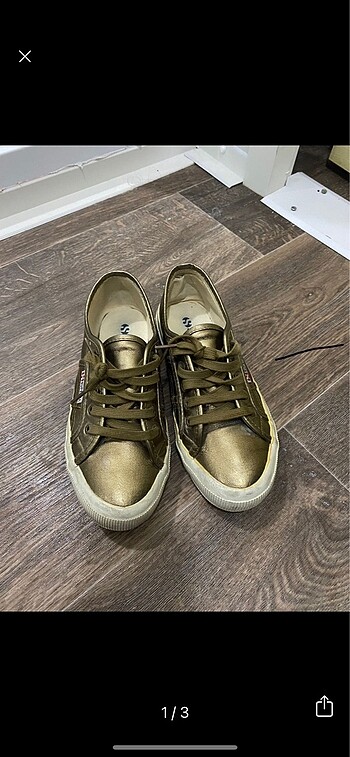 SUPERGA BRONZE SNEAKER