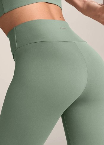 Kadın Pastel Yeşil Spor Tayt - Görsel 2
