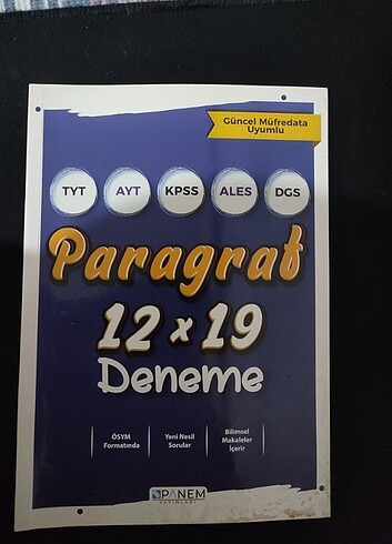 Paragraf 12x19 deneme