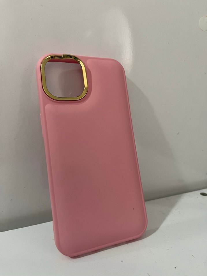 Pembe Telefon Kılıfı iphone 13 - Görsel 3